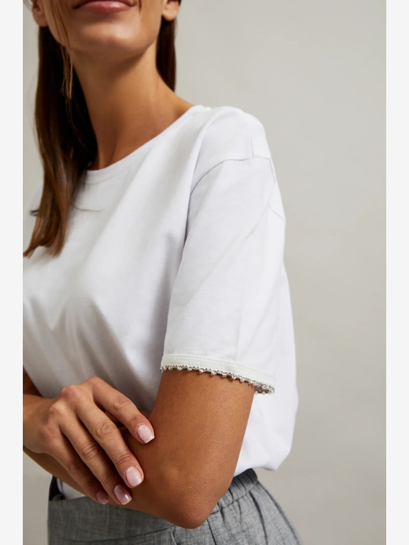 Moodo Bijela ženska Moodo majica