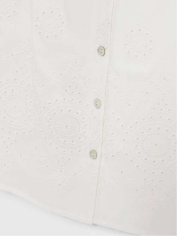 Moodo Bijeli ženski top Moodo