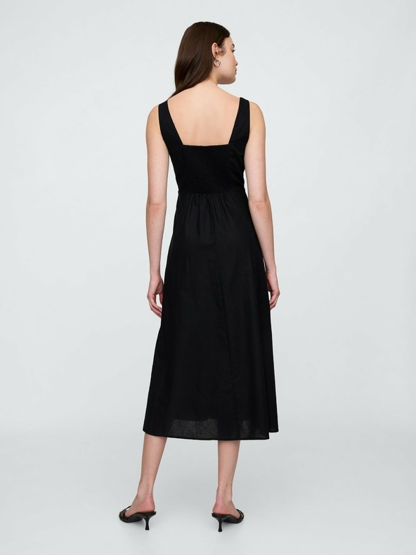 GAP GAP lanena midi haljina