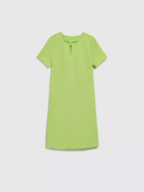 Moodo Moodo svijetlo zelena jednostavna haljina