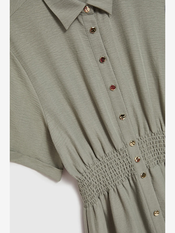 Moodo Svijetlo zelena ženska košulja haljina marke Moodo