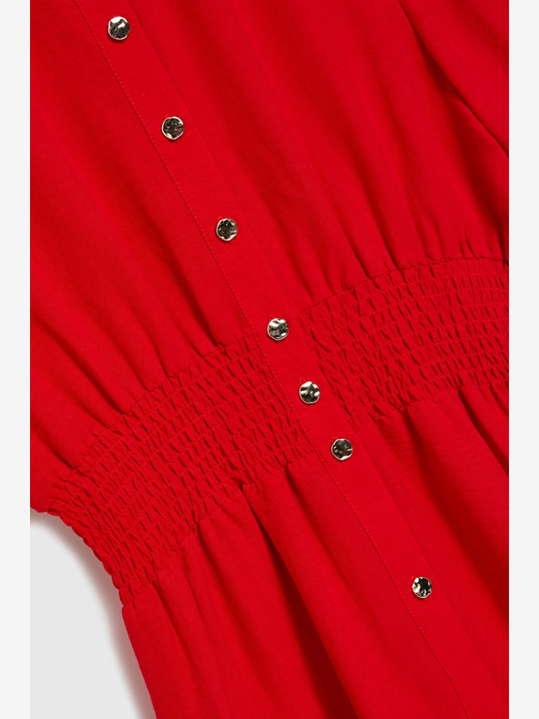 Moodo Moodo ženska crvena košulja haljina