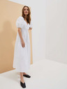 Moodo Bijela ženska haljina Moodo