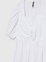 Moodo Bijela ženska haljina Moodo
