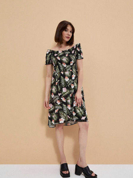 Moodo Moodo haljina od viskoze s uzorkom