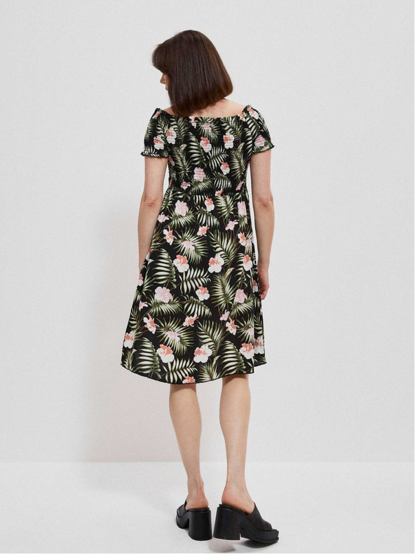 Moodo Moodo haljina od viskoze s uzorkom