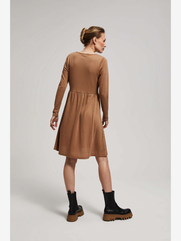 Moodo Moodo ženska rebrasta haljina