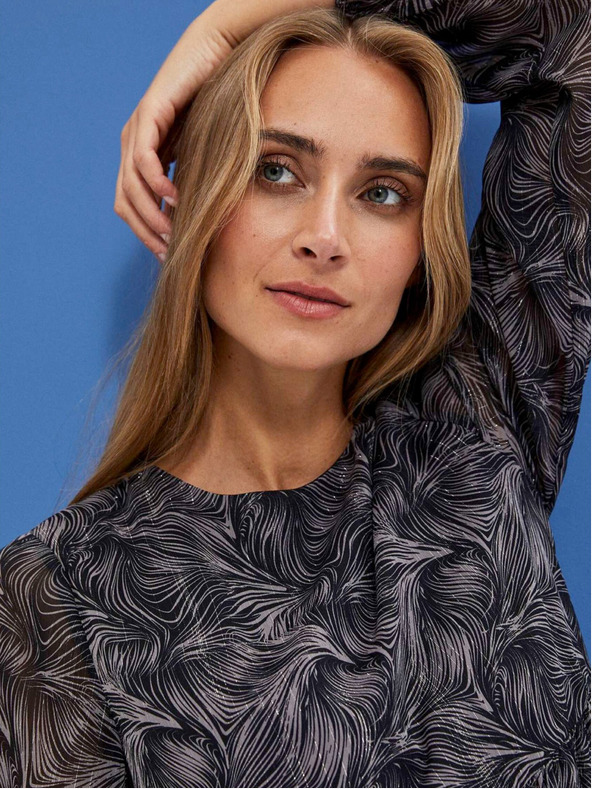 Moodo Crna ženska boho haljina marke Moodo