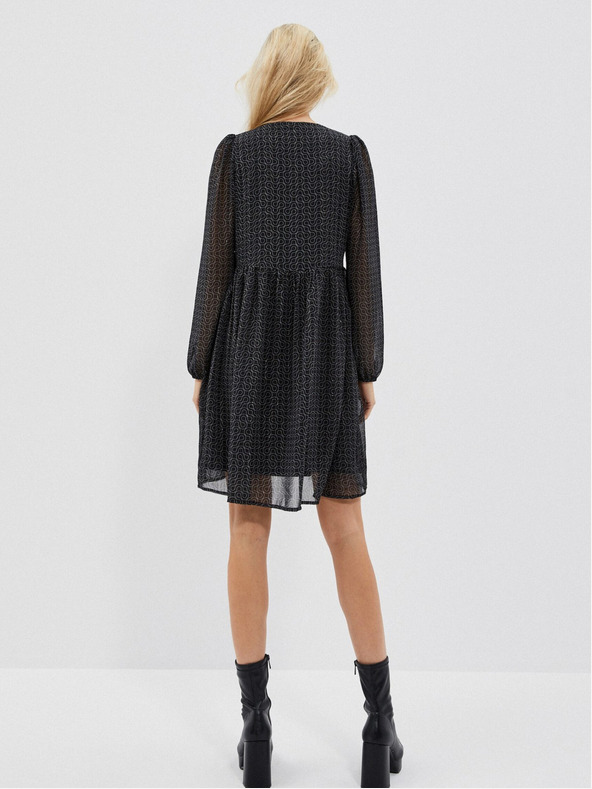 Moodo Crna ženska haljina Moodo