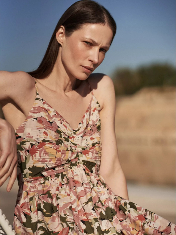 Moodo Stara Moodo roza haljina s uzorkom