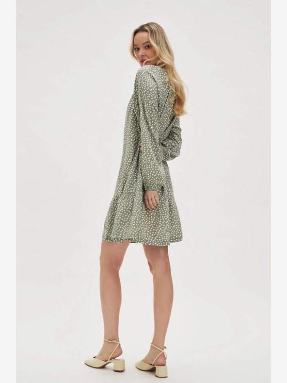 Moodo Moodo ženska zelena haljina