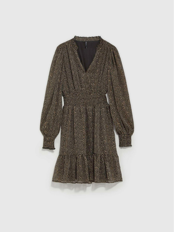 Moodo Crna ženska haljina s volanom marke Moodo