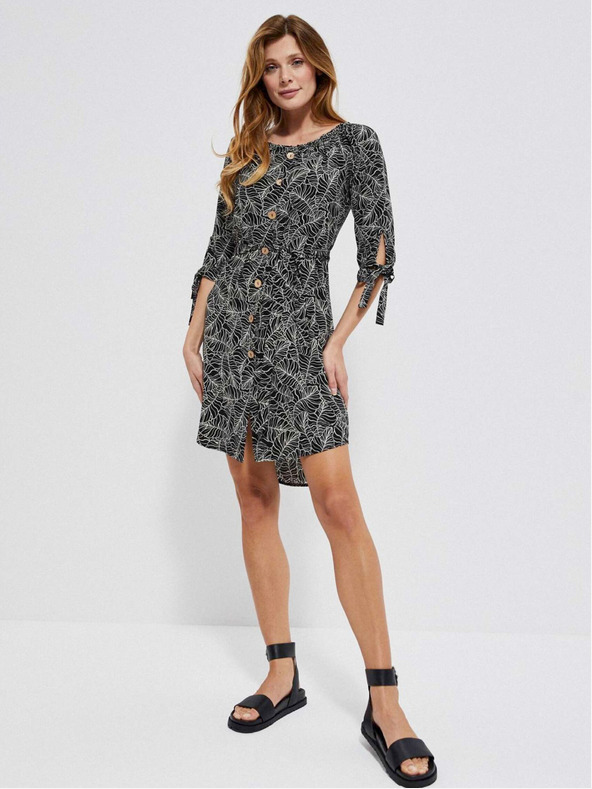 Moodo Moodo košulja od viskoze s cvjetnim printom