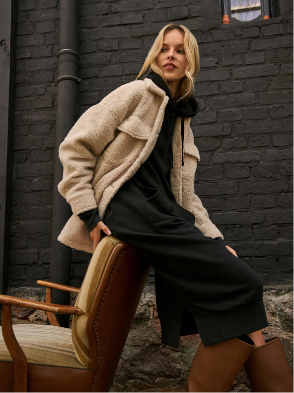 Moodo Moodo ženska sweatshirt haljina