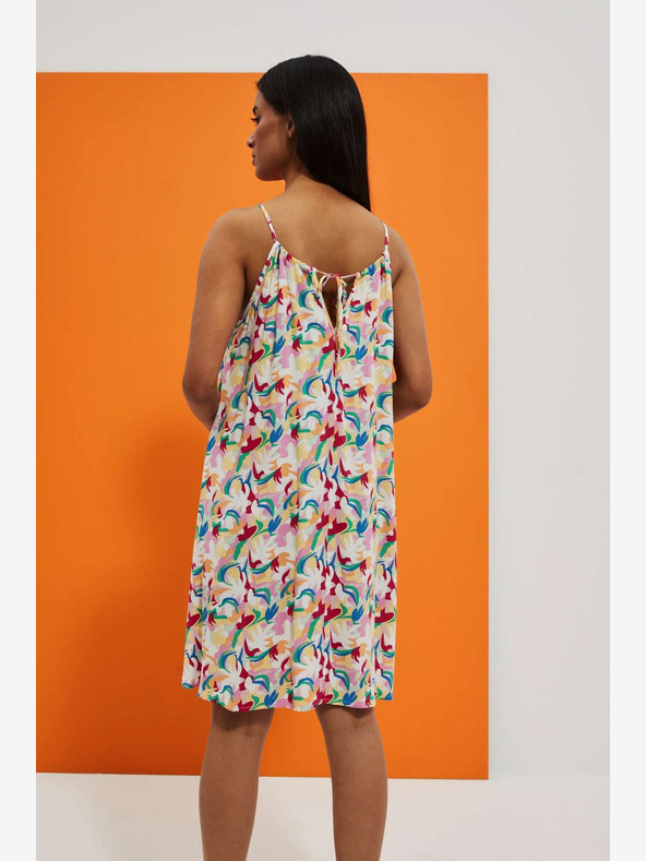 Moodo Moodo ljetna haljina s uzorkom i naramenicama