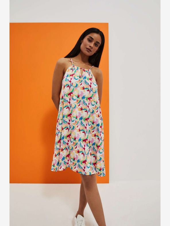 Moodo Moodo ljetna haljina s uzorkom i naramenicama