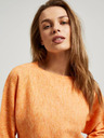 Moodo Narančasti pulover s 3/4 rukavima Moodo