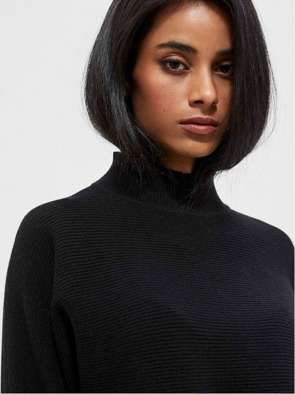 Moodo Crni ženski Moodo džemper