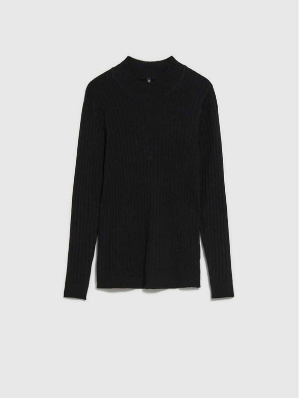 Moodo Crni ženski Moodo džemper