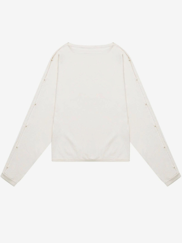 Moodo Moodo ženski krem ​​džemper