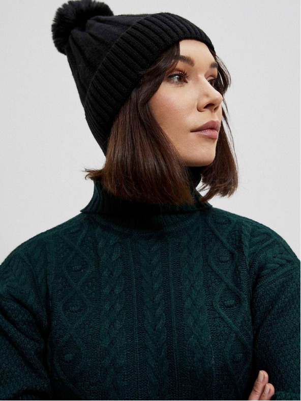 Moodo Moodo tamno zeleni ženski džemper