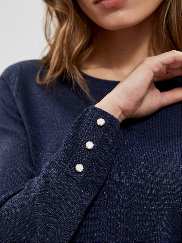 Moodo Tamnoplavi ženski Moodo džemper