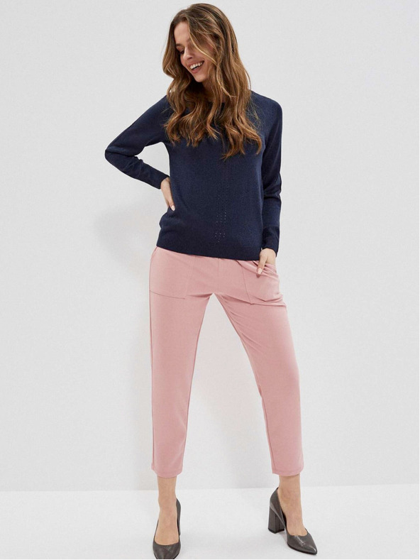 Moodo Tamnoplavi ženski Moodo džemper