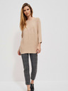 Moodo Moodo bež ženski džemper
