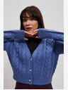 Moodo Plavi ženski kardigan Moodo