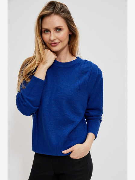 Moodo Plavi ženski Moodo džemper