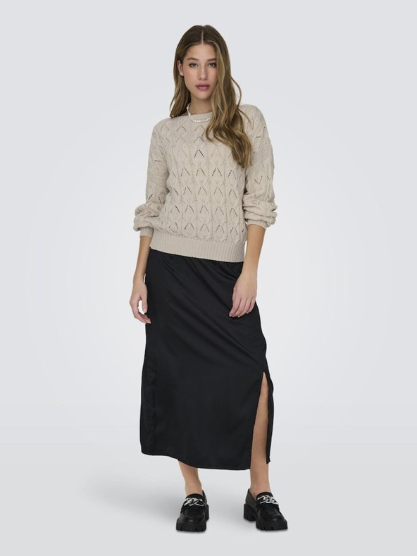 ONLY SAMO ženski pulover bež boje