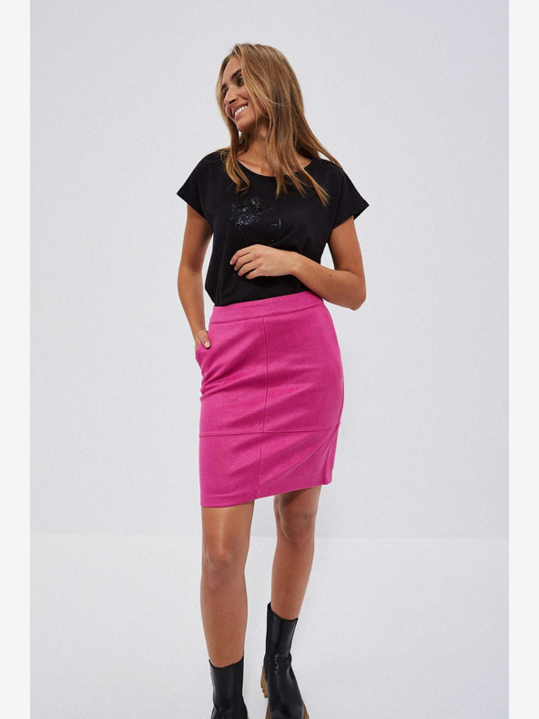 Moodo Moodo roza ženska suknja