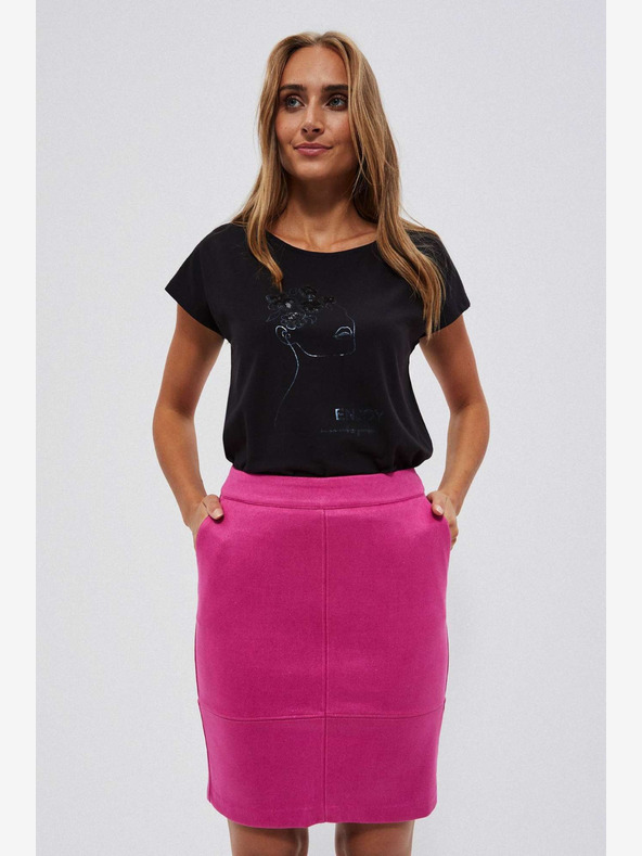 Moodo Moodo roza ženska suknja