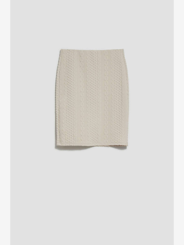 Moodo Moodo bež ženska suknja