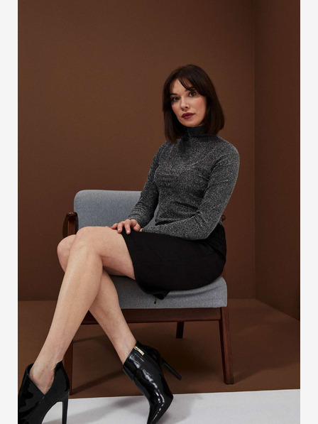 Moodo Crna ženska suknja Moodo