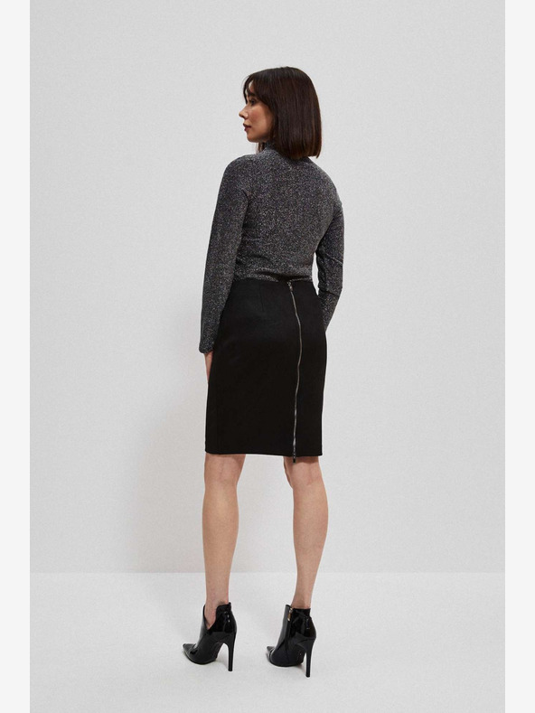 Moodo Crna ženska suknja Moodo