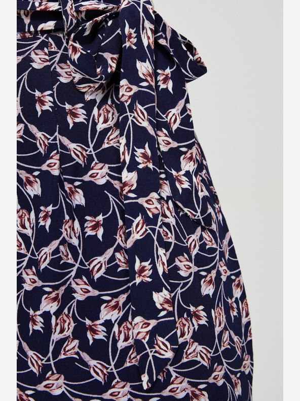 Moodo Moodo tamnoplava ženska cvjetna suknja