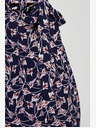 Moodo Moodo tamnoplava ženska cvjetna suknja