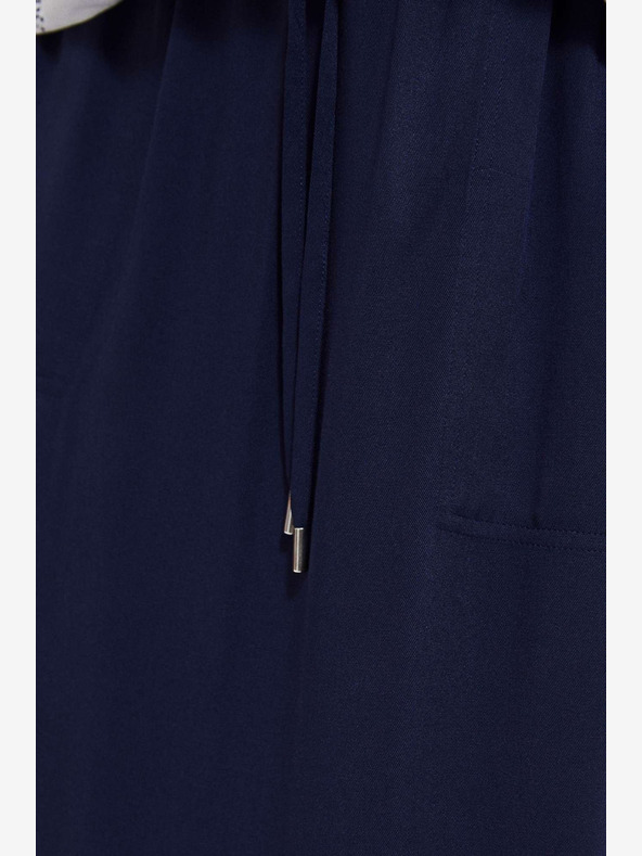 Moodo Tamno plava ženska suknja Moodo