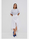 Moodo Bijela ženska suknja Moodo