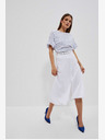 Moodo Bijela ženska suknja Moodo