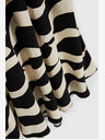 Moodo Bež-crna ženska Moodo suknja s uzorkom