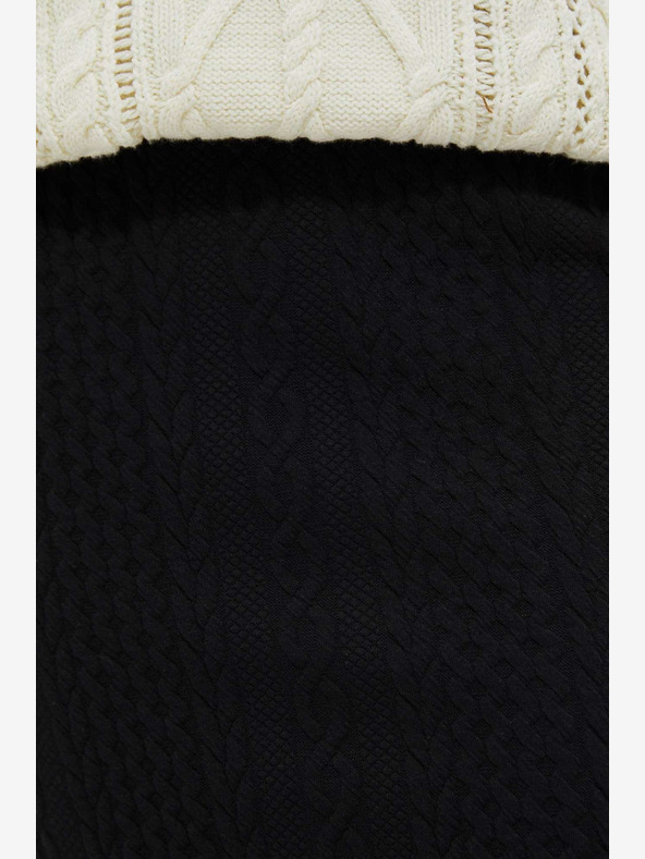 Moodo Crna ženska suknja Moodo