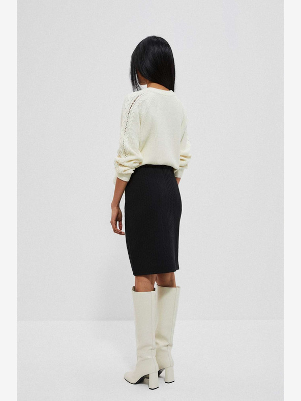 Moodo Crna ženska suknja Moodo