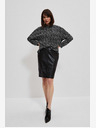 Moodo Crna Moodo ženska suknja od umjetne kože