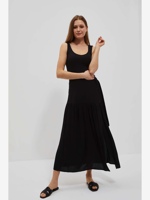 Moodo Crna ženska suknja Moodo