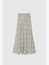 Moodo Bijelo-zelena ženska Moodo suknja s uzorkom