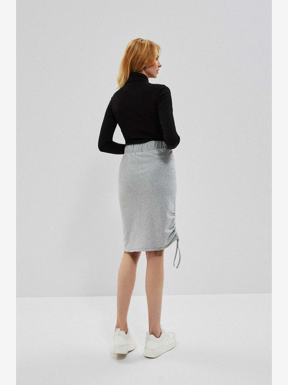 Moodo Moodo svijetlo siva ženska suknja