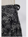 Moodo Bijelo-crna ženska Moodo suknja s uzorkom