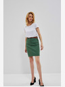 Moodo Zelena ženska suknja s remenom Moodo